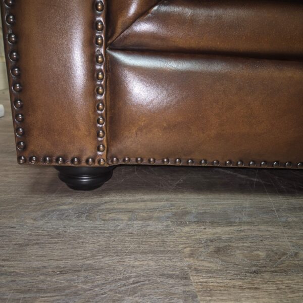 Chesterfield Sofa Eckcouch Ecksofa Dunkelbraun 2,75 m x 2,90 m – Bild 8