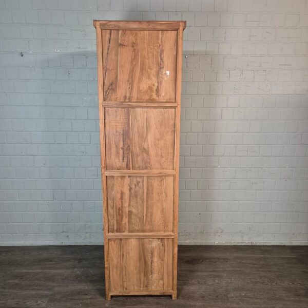 Hochschrank Bücherregal Teakholz 0,64 m – Bild 16