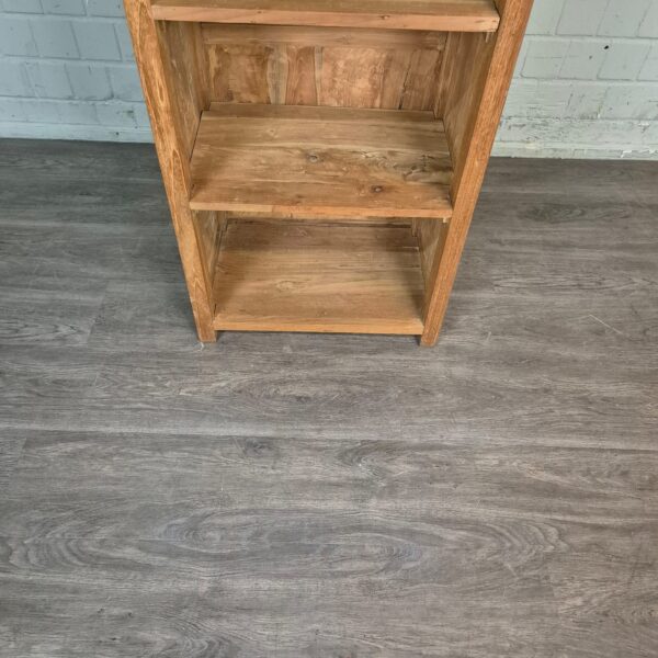 Hochschrank Bücherregal Teakholz 0,64 m – Bild 6