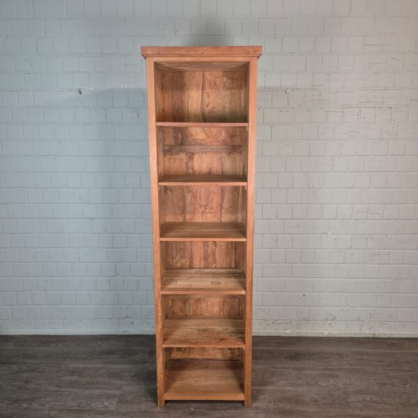 Hochschrank Bücherregal Teakholz 0,64 m – Bild 2