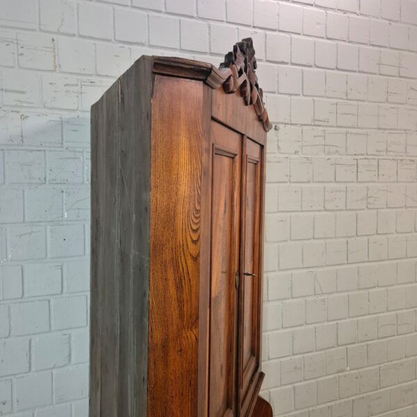 Eckschrank Eckbuffet Louis Philippe 1860 Esche – Bild 12
