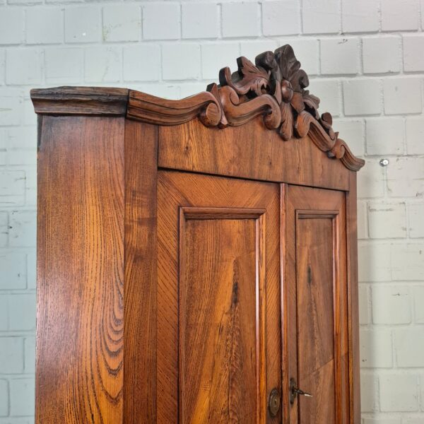 Eckschrank Eckbuffet Louis Philippe 1860 Esche – Bild 11