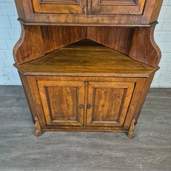 Eckschrank Eckbuffet Louis Philippe 1860 Esche – Bild 8