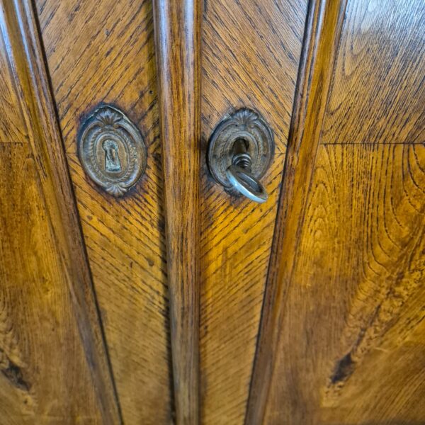 Eckschrank Eckbuffet Louis Philippe 1860 Esche – Bild 7