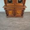 Vitrine Bücherschrank Gründerzeit 1880 Nussbaum – Bild 8