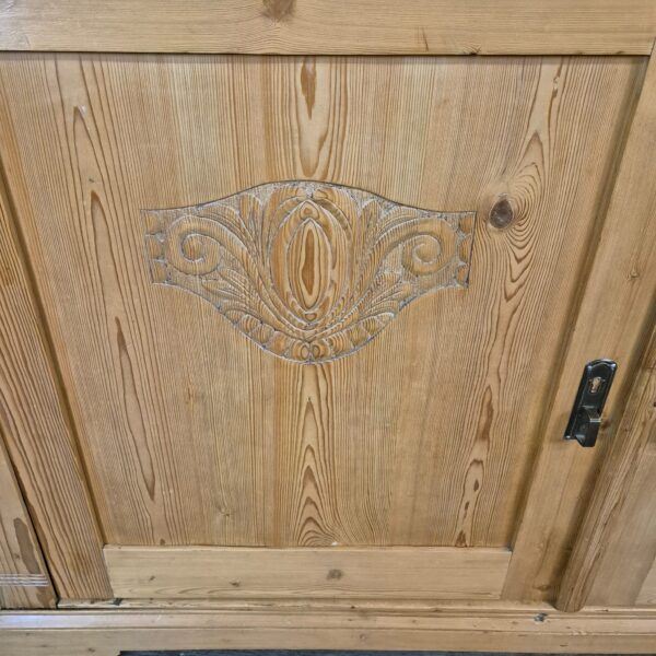 Buffetschrank Schrank Jugendstil 1900 Kiefer – Bild 6