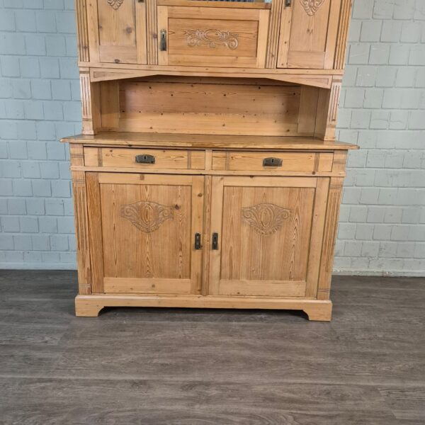 Buffetschrank Schrank Jugendstil 1900 Kiefer – Bild 5