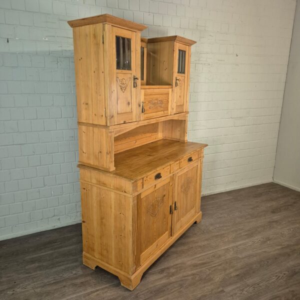 Buffetschrank Schrank Jugendstil 1900 Kiefer