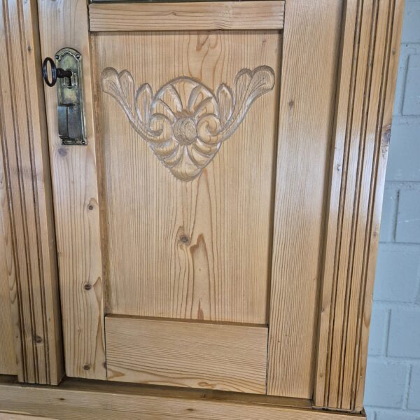 Buffetschrank Schrank Jugendstil 1900 Kiefer – Bild 10