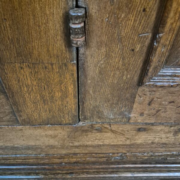 Schrank Geschirrschrank Barock 1750 Eiche – Bild 9