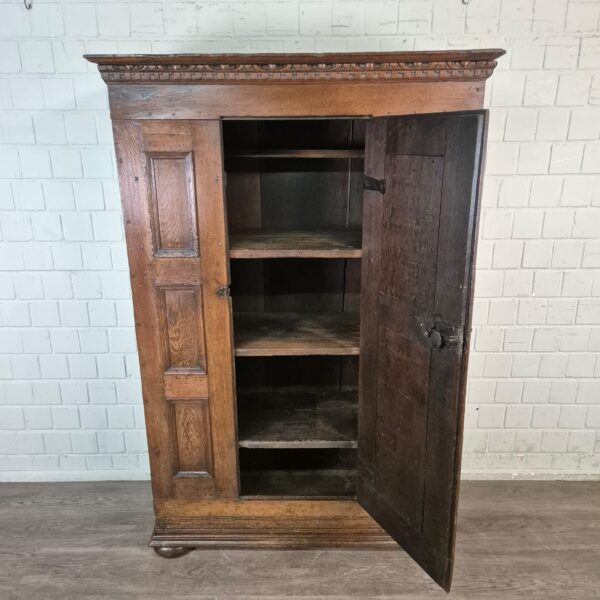 Schrank Geschirrschrank Barock 1750 Eiche – Bild 11