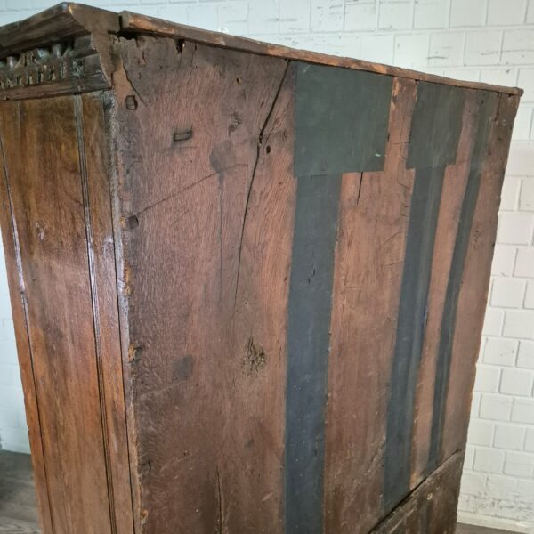 Schrank Geschirrschrank Barock 1750 Eiche – Bild 16