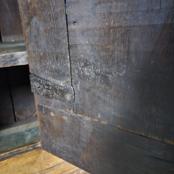 Schrank Geschirrschrank Barock 1750 Eiche – Bild 14