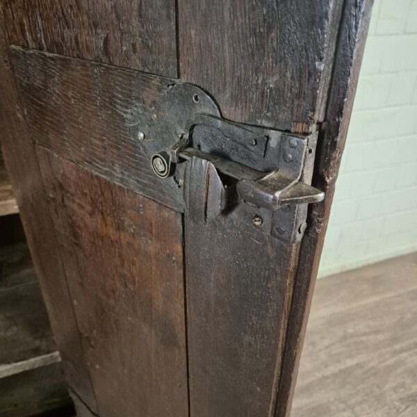 Schrank Geschirrschrank Barock 1750 Eiche – Bild 15