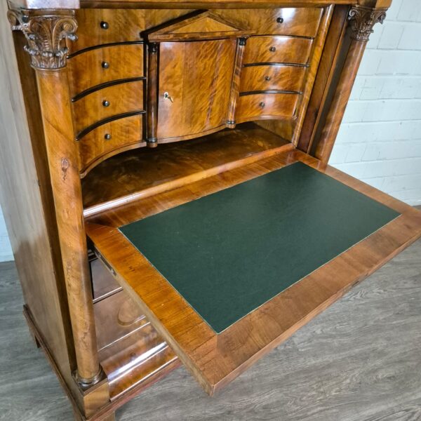 Sekretär Biedermeier 1840 Mahagoni – Bild 6