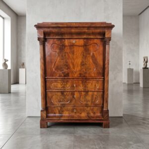 Sekretär Biedermeier 1840 Mahagoni