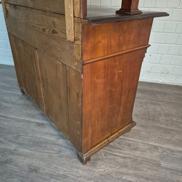 Buffetschrank Schrank Jugendstil 1910 Nussbaum – Bild 24