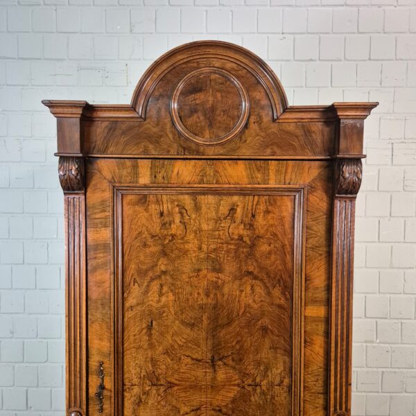 Kleiderschrank Schrank Gründerzeit 1880 Nussbaum – Bild 4