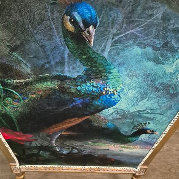 Ohrenbackensessel Sessel Pfau-Motiv Barockstil 0,74 m – Bild 12