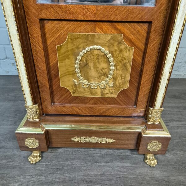 Vitrine Nussbaum Empirestil 0,66 m – Bild 7