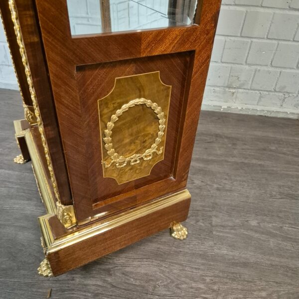 Vitrine Nussbaum Empirestil 0,66 m – Bild 6