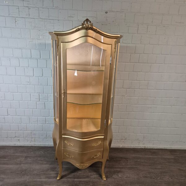 Vitrine Barockstil Gold 0,84 m – Bild 3