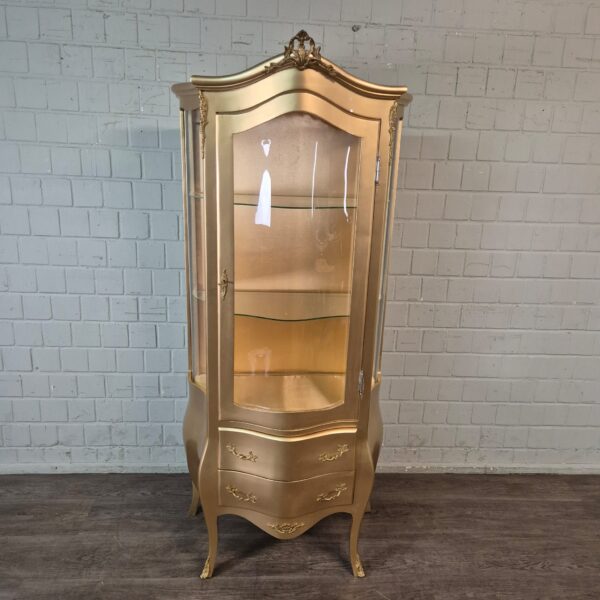 Vitrine Barockstil Gold 0,84 m – Bild 2