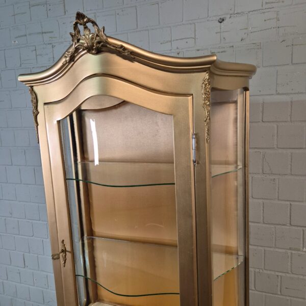 Vitrine Barockstil Gold 0,84 m – Bild 12