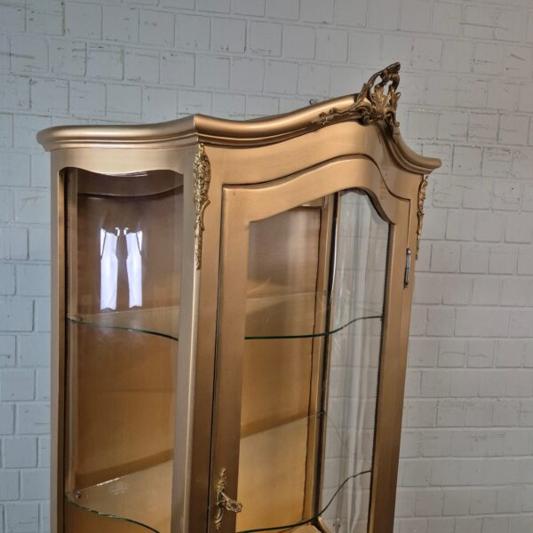 Vitrine Barockstil Gold 0,84 m – Bild 4