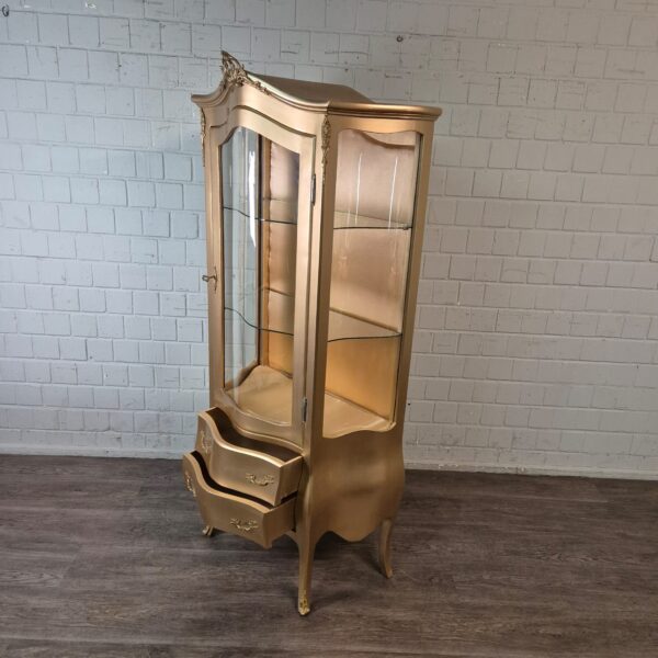 Vitrine Barockstil Gold 0,84 m – Bild 18