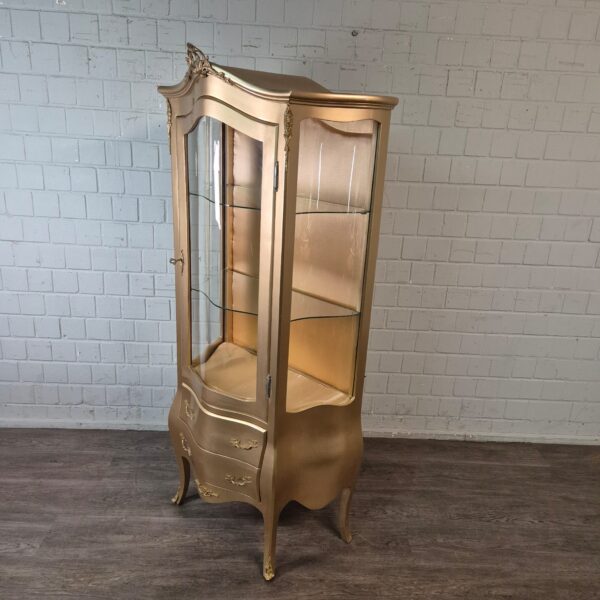 Vitrine Barockstil Gold 0,84 m – Bild 11