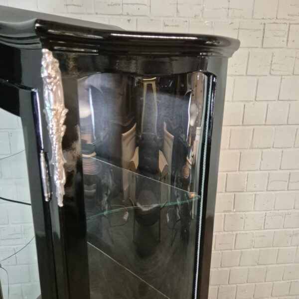 Vitrine Barockstil Schwarz 0,84 m – Bild 11