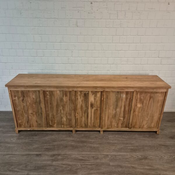 Anrichte Sideboard Teakholz 2,51 m – Bild 22