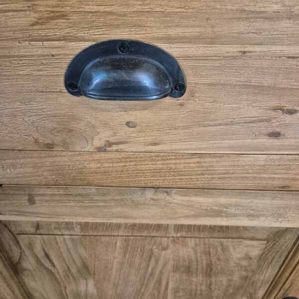 Anrichte Sideboard Teakholz 2,51 m – Bild 8