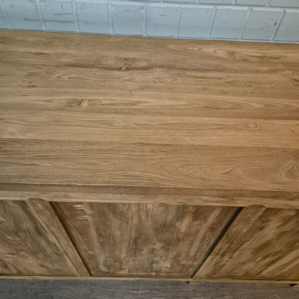 Anrichte Sideboard Teakholz 2,51 m – Bild 23