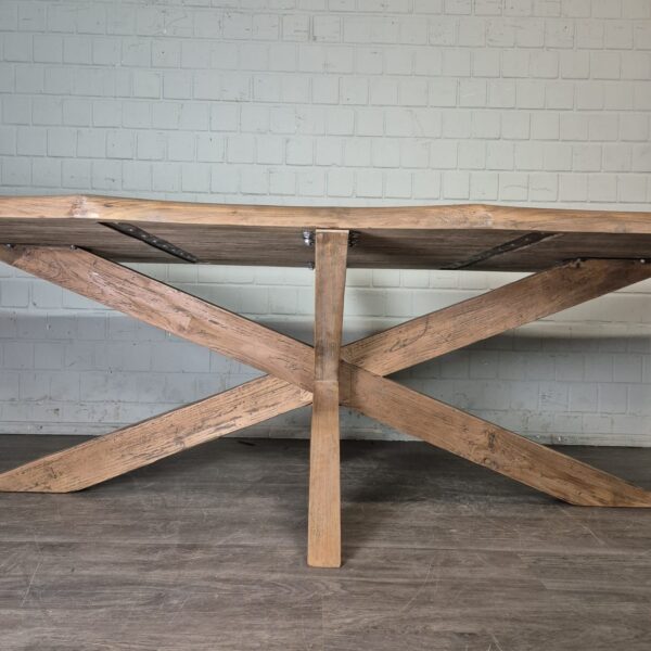 Esstisch Tisch Baumstamm Teakholz 3,00 m x 1,00 m – Bild 6
