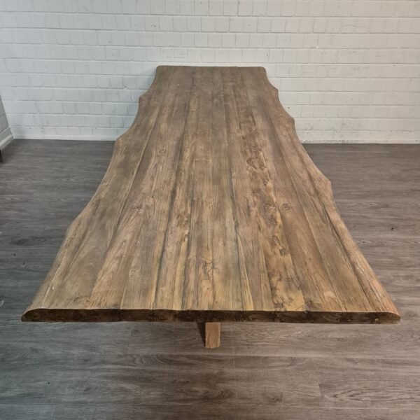 Esstisch Tisch Baumstamm Teakholz 3,00 m x 1,00 m – Bild 10