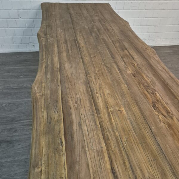 Esstisch Tisch Baumstamm Teakholz 3,00 m x 1,00 m – Bild 11