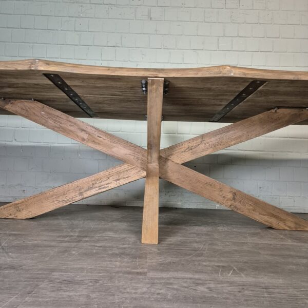 Esstisch Tisch Baumstamm Teakholz 3,00 m x 1,00 m – Bild 7