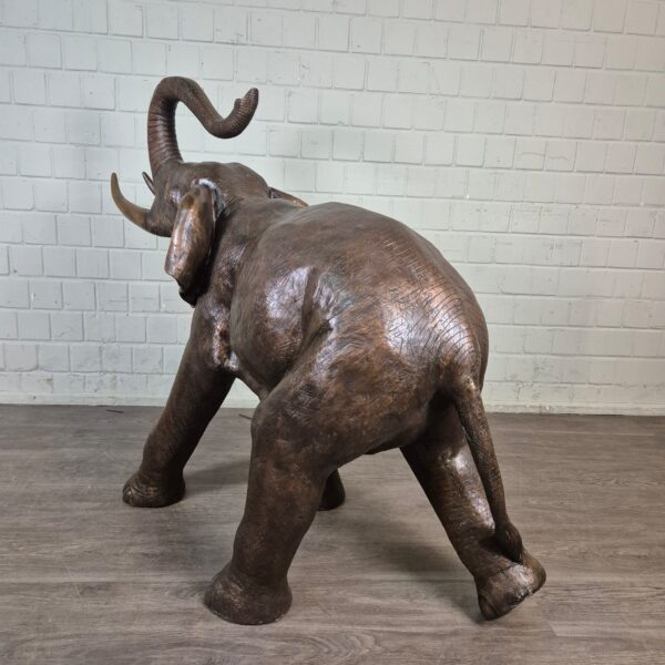 Skulptur Dekoration Elefant Bronze 1,25 m – Bild 14