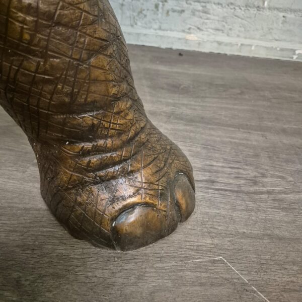 Skulptur Dekoration Elefant Bronze 1,25 m – Bild 8