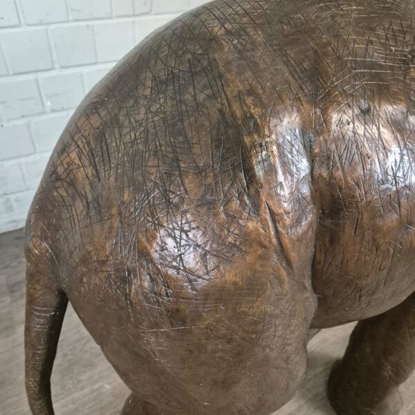 Skulptur Dekoration Elefant Bronze 1,25 m – Bild 6