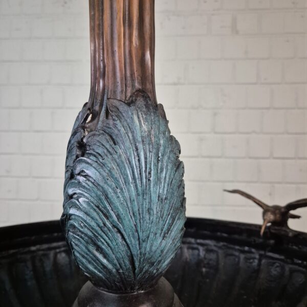 Brunnen Wasserspeier Wasserspiel Bronze 1,75 m – Bild 9