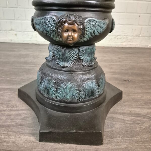 Brunnen Wasserspeier Wasserspiel Bronze 1,75 m – Bild 15