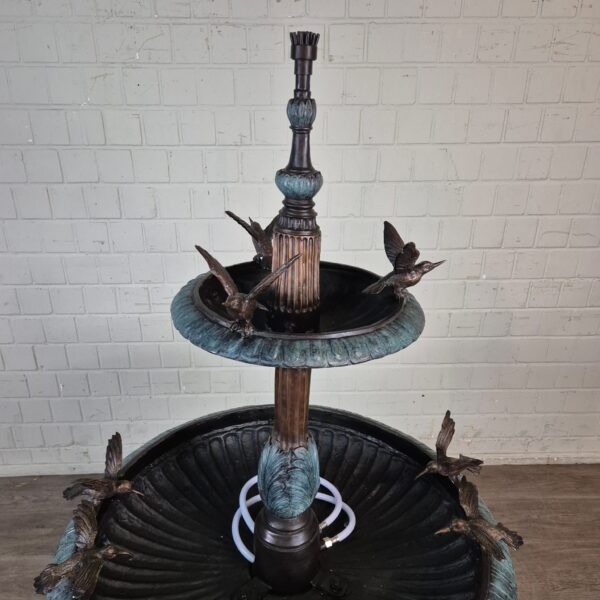 Brunnen Wasserspeier Wasserspiel Bronze 1,75 m – Bild 3