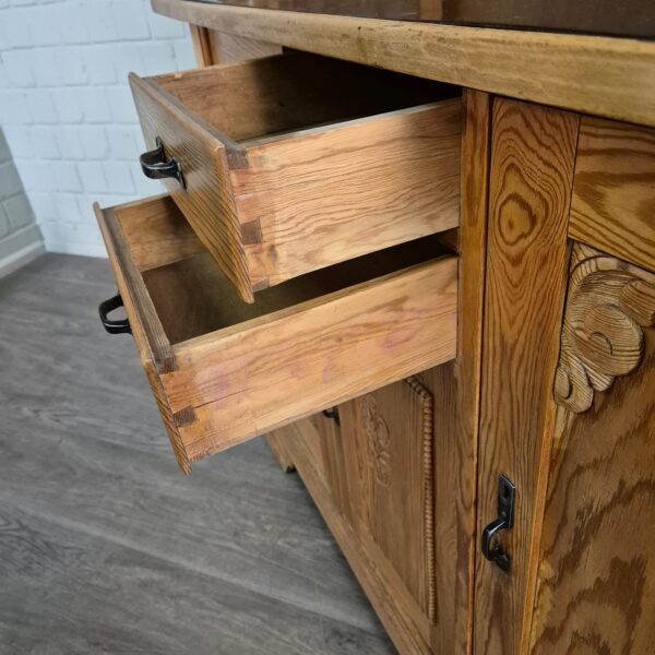 Buffetschrank Schrank Art Déco 1930 Kiefer – Bild 23