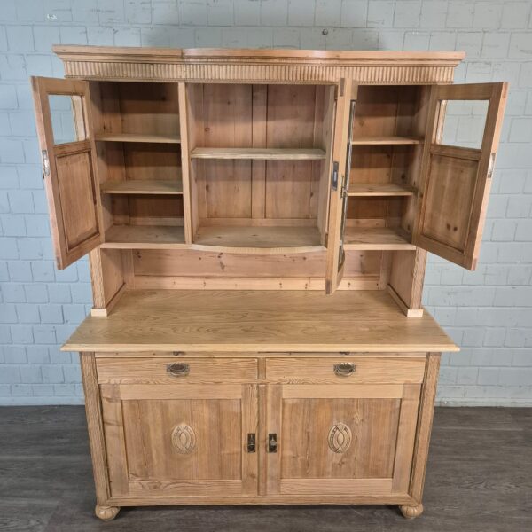 Buffetschrank Schrank Jugendstil 1900 Kiefer – Bild 12