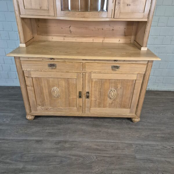 Buffetschrank Schrank Jugendstil 1900 Kiefer – Bild 4