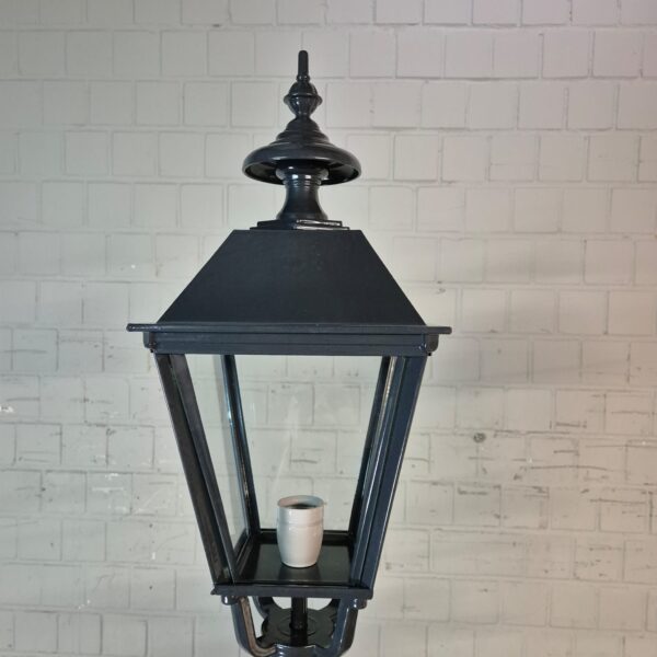 Laterne Gartenlampe Aluminium Grau 2,70 m – Bild 4