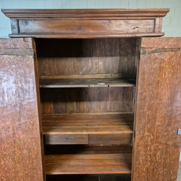 Schrank Kleiderschrank Kolonialstil Teakholz 1,47 m – Bild 13